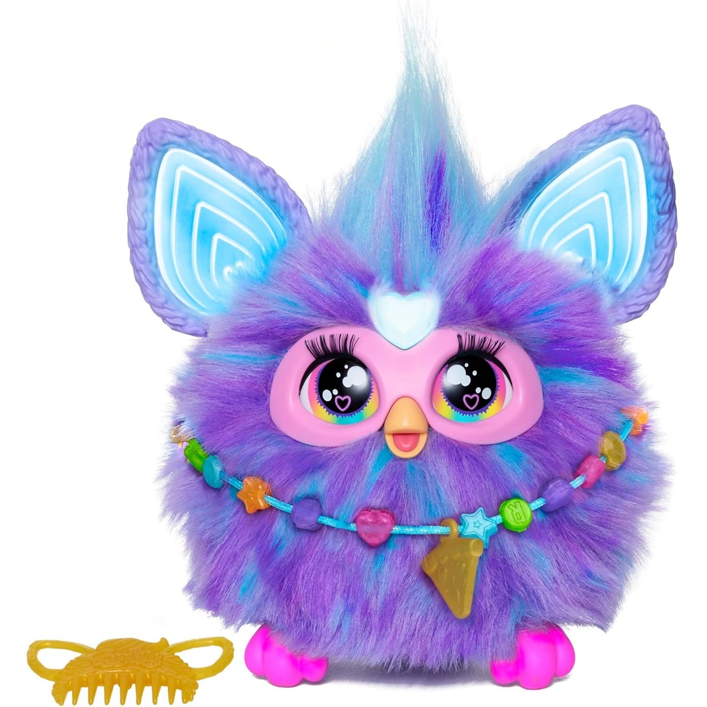 217431 - HASBRO Lodër Ndërvepruese Furby Purple Pelushi