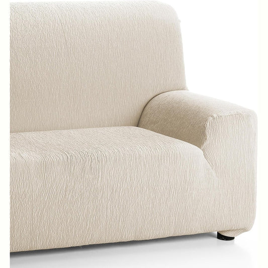 110097 - MARTINA HOME Mbulesë Divani Emilia Prej Pëlhurë, Ngjyrë Ecru, 2 Vende (220-130 cm)