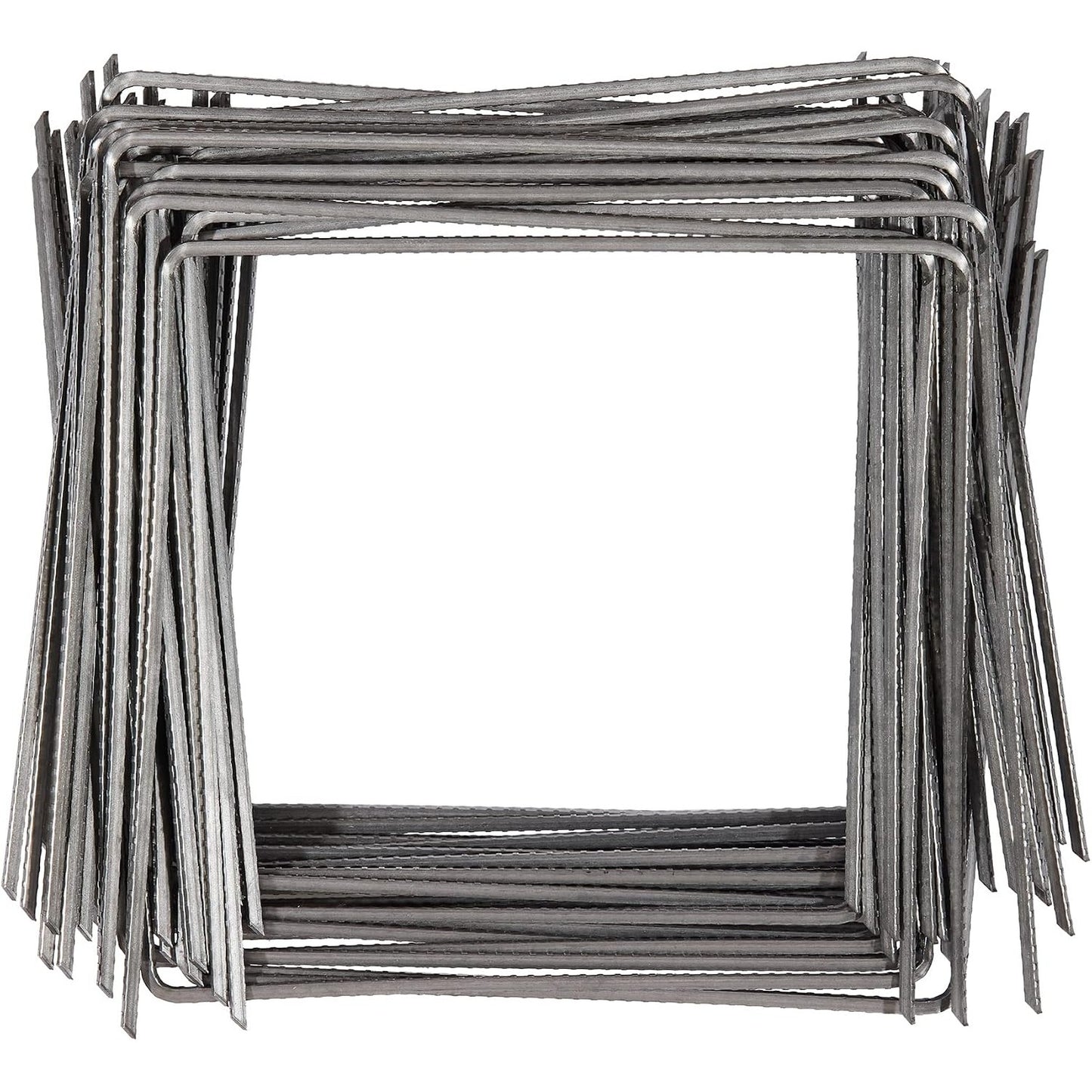 288822 - PAKO CORDLINE ME 50 KAPËSE PËR FIKSIM PËLHURE, ÇELIK I PAPËRPUAR, 20x20x20 CM, GRI METALIKE