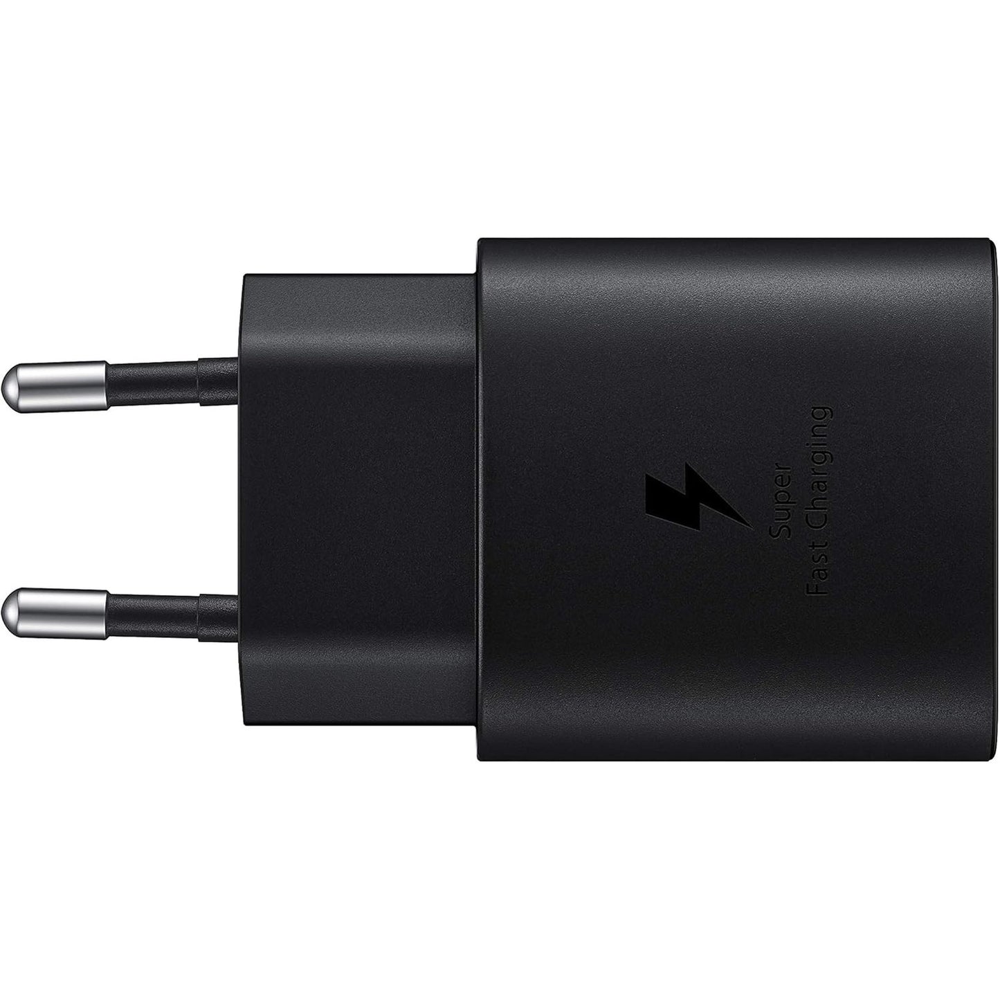 294344 - SAMSUNG KARIKUES USB-C, 25W, ultra i shpejtë, adaptor USB-C në USB, karikues i shpejtë, karikues origjinal, kabllo nuk përfshihet, i zi