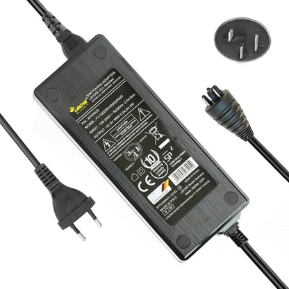 272940 - LEICKE Karikues 2A për bateri pedelec për biçikleta elektrike 36V 42V Bosch Performance dhe Active Line, i pajtueshëm me biçikletat elektrike Haibike, KTM, Kalkhoff, Flyer, Cube, Focus, Giant, Bergamont, Ghost dhe Trek me motorë Bosch.