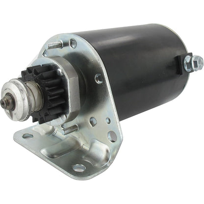 313203 - GREENSTAR Starter elektrik - Pinion 16 dhëmbë - Armaturë 98 mm - Për BRIGGS & STRATTON - Pjesa origjinale 390838, 391177, 392749, 394805, 494325, 497595, 643054, 691262