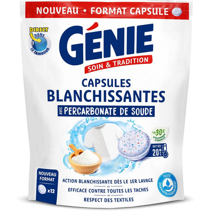 319058 - GENIE Care and Tradition - Kapsula zbardhuese Perkarbonat Natriumi, 12 x 20g