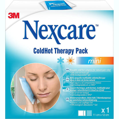 318750 - NEXCARE Pako Mini Terapie ColdHot, 1 pako, Pako xheli e ripërdorshme me xhel jo-toksik, Ndihmon në lehtësimin e ënjtjes, inflamacionit dhe dhimbjes