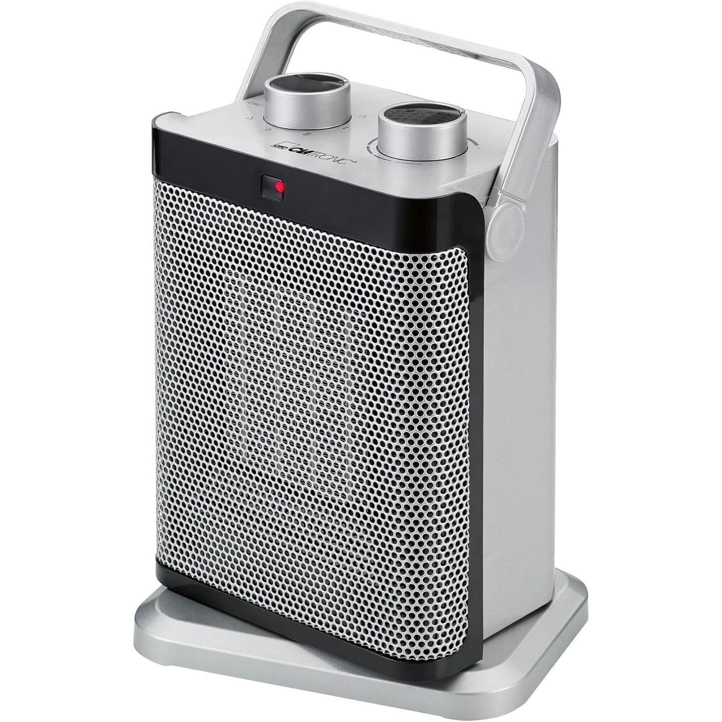268331 - CLATRONIC Ngrohës me ventilator portativ, 2 cilësime nxehtësie (1500/2000 W), ngrohës me ventilator qeramik, lëkundës, dorezë mbajtëse, HL 3631