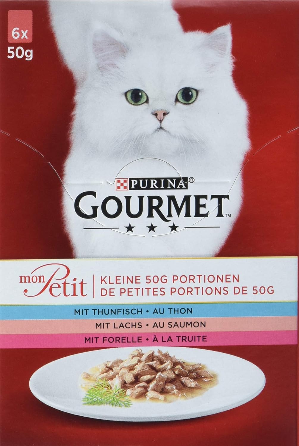 256175 - USHQIM I LAGËSHT PËR MACE GOURMET MON PETIT, LLOJE PESHQISH, 300 G
