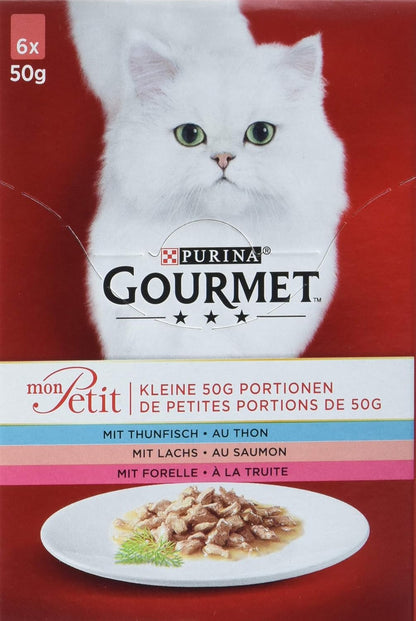 256175 - USHQIM I LAGËSHT PËR MACE GOURMET MON PETIT, LLOJE PESHQISH, 300 G