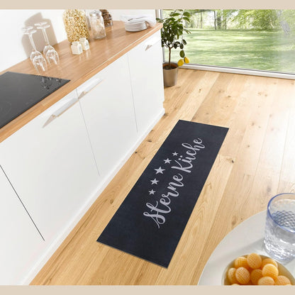167255 - HANSE HOME - Rrip Kuzhine 'Cook & Clean', Qilim jo-rrëshqitës me Motiv Ylli, e lehtë për Mirëmbajtje, Adekuat për Kuzhinë, Korridor, Hyrje, Dhomë Ngrenie - Madhësia 50x150cm