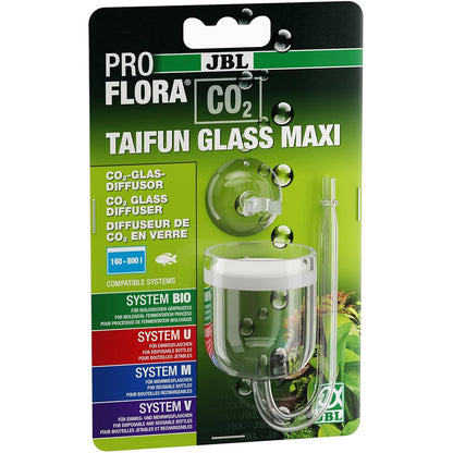 201516 - JBL - PROFLORA CO2 Taifun Glass Maxi, Ndihmës për Bimët e Akvariumit