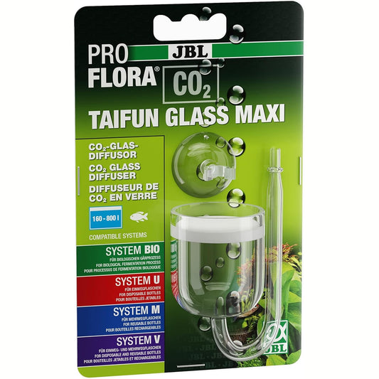 201516 - JBL - PROFLORA CO2 Taifun Glass Maxi, Ndihmës për Bimët e Akvariumit