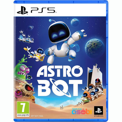 272943 - SONY Astro Bot për PlayStation 5, Lojë Platforme dhe Aventure, Mbi 150 Heronj PlayStation, Edicion Standard, Version Fizik me CD, Në Frëngjisht, 1 lojtar, PEGI 7