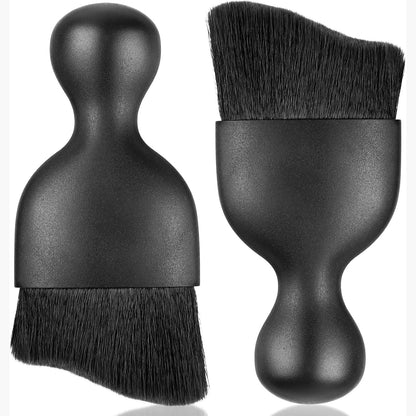 322798 - Caianwin 5 Furça Pastrimi Makinash, Furçë Ultra e Butë për Detajet e Makinave, Furçë Heqjeje Pluhuri me Qime Derri, Furçë Mikrofibre për Pastrimin e Brendshëm/Jashtë të Makinave