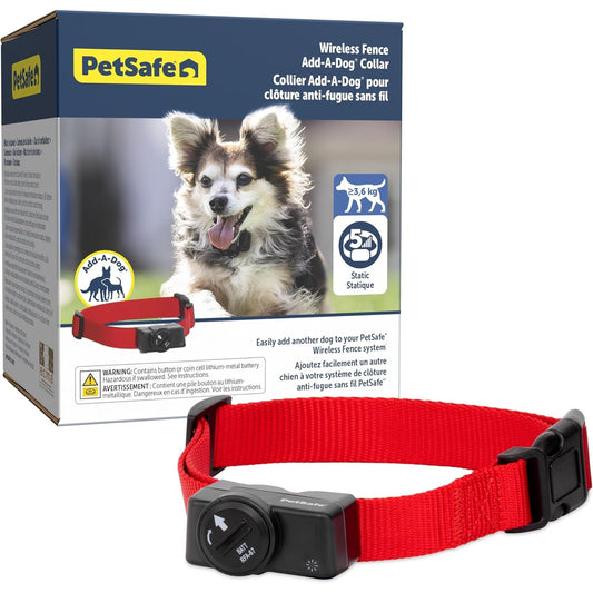 208035 - PETSAFE - Qafore Shtesë për Gardh pa Tel, e Papërshkueshme nga Uji, me Tregues për Bateri të Ulët, Përfshihet 1 Bateri, 120g