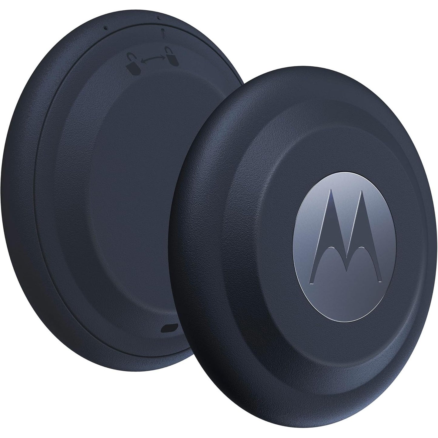 266394 - MOTOROLA Moto Tag – Gjurmues i Mençur, 1 Pako (i pajtueshëm me Android 9+, Bluetooth 5.4, rezistent ndaj ujit IP67, USB-C, Ultra Wideband, Gjetës për çelësa, bagazhe dhe më shumë), Blu me Yje