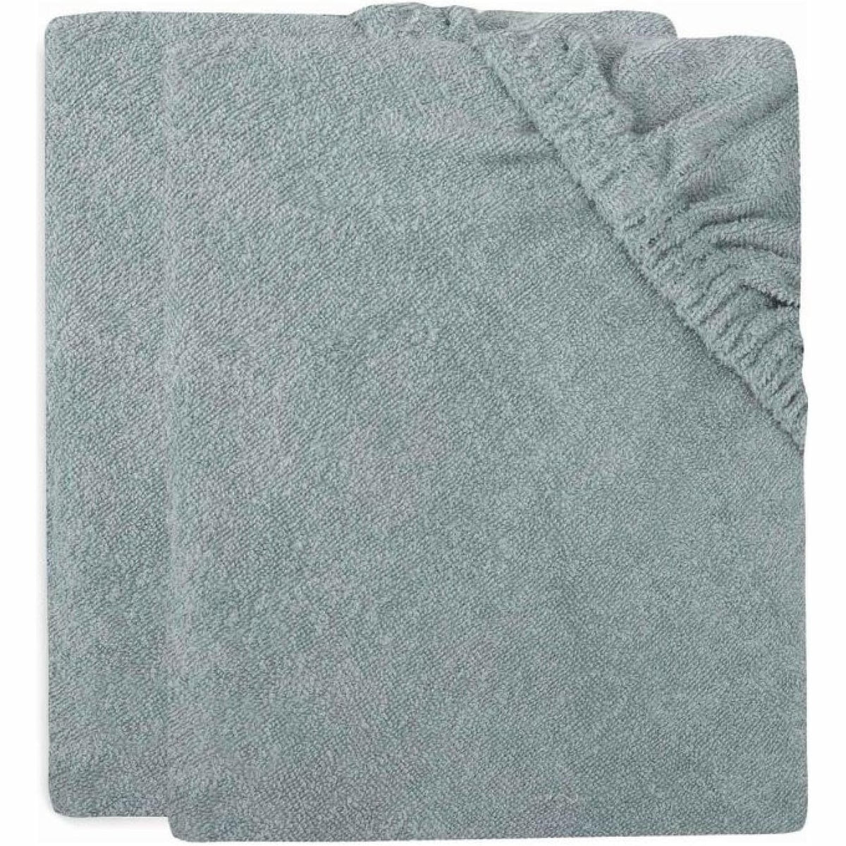 298621 - JOLLEIN Mbulesë për dyshek ndërrimi rrobash Terry – Jeshile deti – Pako me 2 copë – 50 x 70 cm – 85% Pambuk – 15% Poliester – E çertifikuar Oeko-Tex