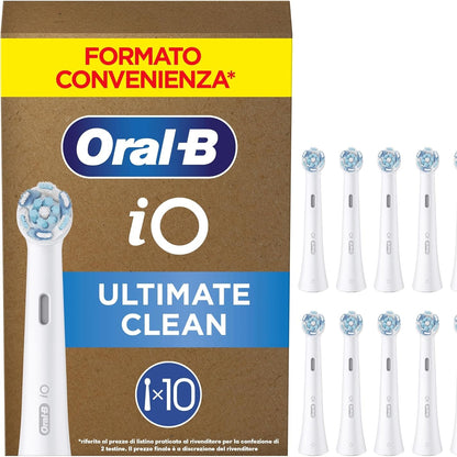 315430 -  Ultimate Clean – Koka Furçash Zëvendësuese, pako me 9, për pastrim të thellë, të bardha