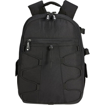 268266 - AMAZON BASICS Çantë shpine për kamera, kapacitet i madh, 30 x 15 x 37 cm, rezistente ndaj ujit dhe goditjeve, e zezë