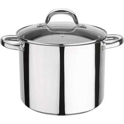 217919 - GSW Tenxhere perimesh Montreal, Çelik inox, 24 cm, Kapak, Doreza metalike të sigurta