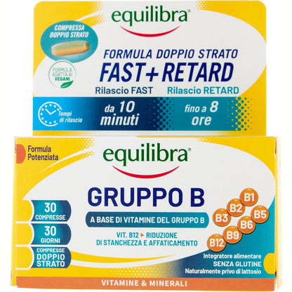 272479 - Balances Vitamina B12 1000 mcg, 30 Tableta, Vegan, Mirëqenie Fizike-Mendore, Zvogëlon Lodhjen dhe Rrahjen e Keqe