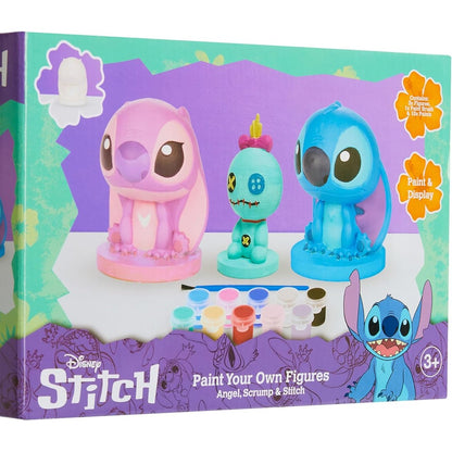 185757 - DISNEY Pako me 3 Copë Figura për Pikturim me Qëndisje, me Qepje të Shumëfishta për Fëmijë