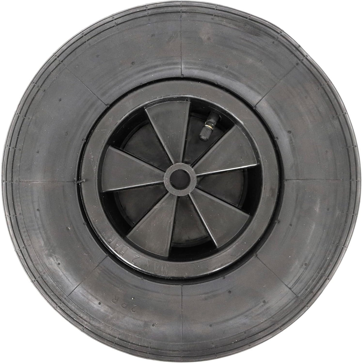 314010 - BLACKONE Kryefaqja rrotë gome 3.5 x 6 - për karrocë dore 91826