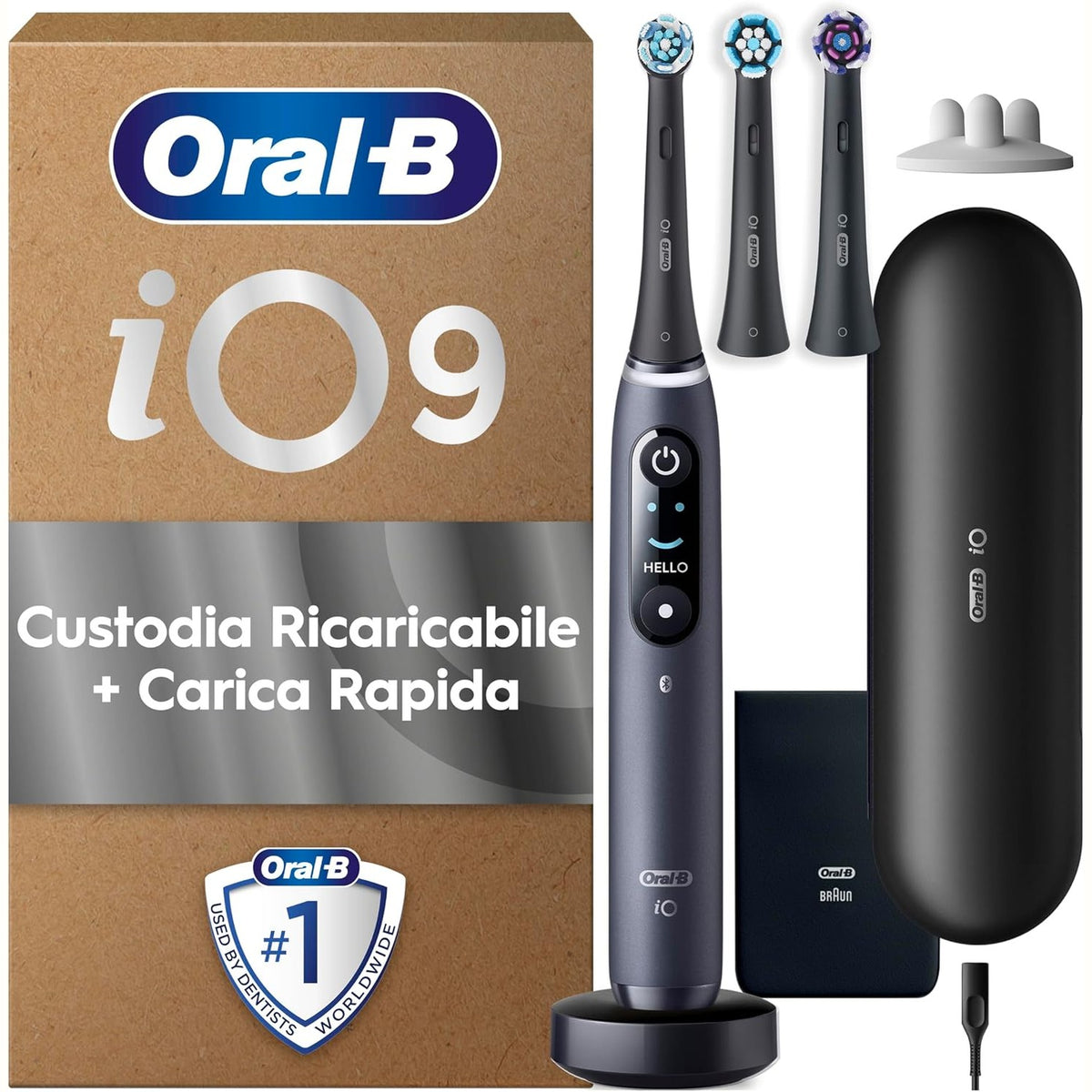 296520 - ORAL-B Furçë dhëmbësh elektrike iO Series 9, e zezë