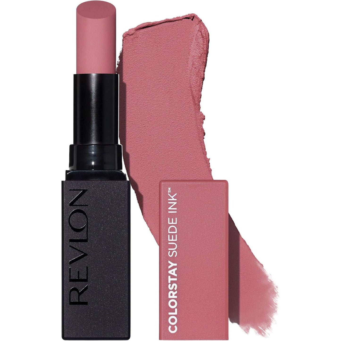 317755 - REVLON Buzëkuq ColorStay Suede Ink, 2.55 g, mbulim të plotë, formulë që zgjat, rezistent ndaj ujit, 008 That Girl