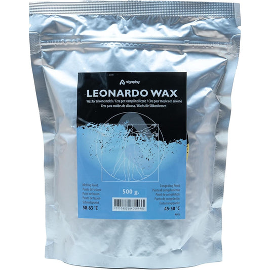 46582 - ALGAPLAY Leonardo Wax - Dyllë Special për Qirinj, Kallëp Silikoni, 500g