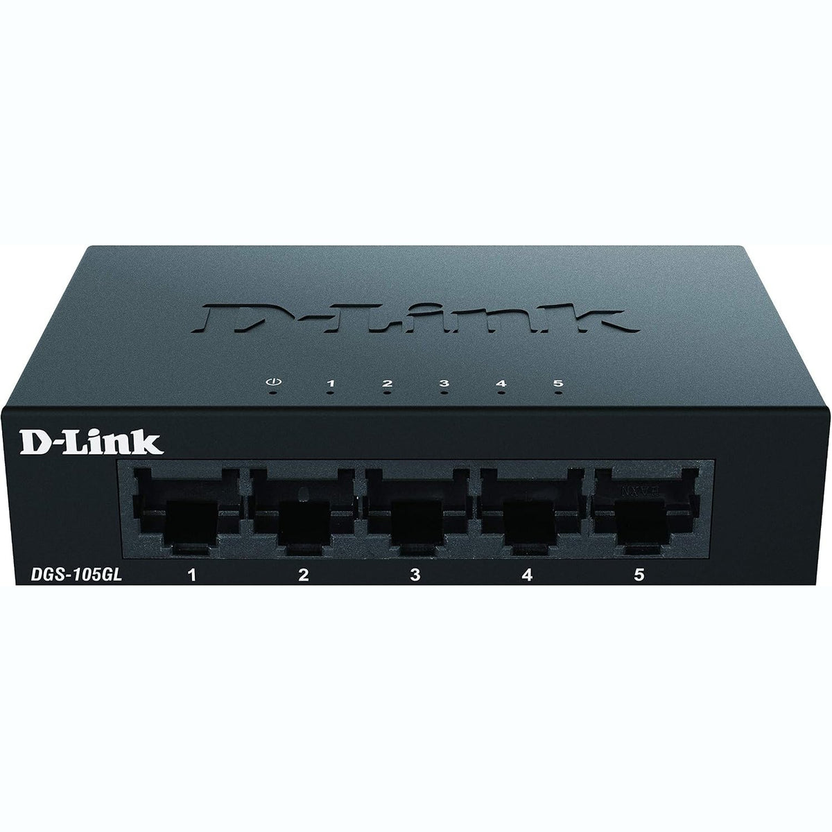 310355 - D-LINK Ndërprerës Gigabit i Pamenaxhuar DGS-105GL me 5 Porta, pa prizë, me rrota metalike, për desktop, plug-and-play, QoS, 802.3az EEE, ngjyrë e zezë