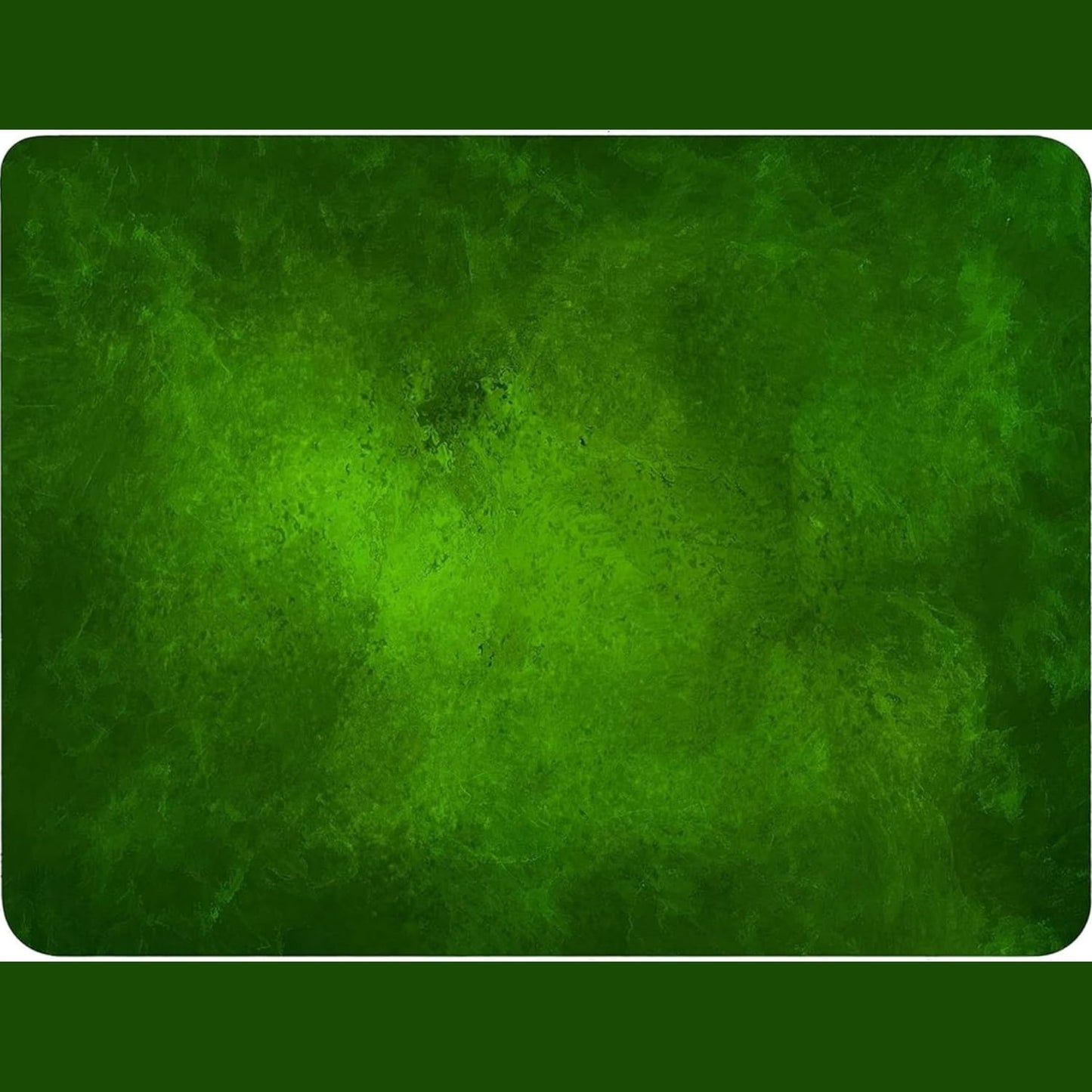269484 - Silent Monsters Mauspad 240 x 200 mm, prej pëlhure, ngjyrë jeshile, jo-rrëshqitëse dhe e qetë, për lojëra, zyrë