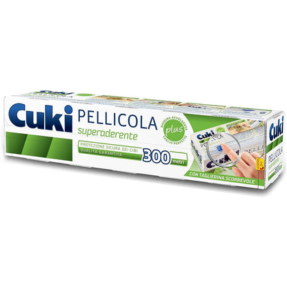 318061 - Cuki Fletë ngjitëse super, 300 metra, me prerës rrëshqitës, 1 pako