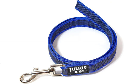225147 - JULIUS-K9 RRIP PA DOREZË - Gri, super kapëse, 20 mm x 1 m, blu