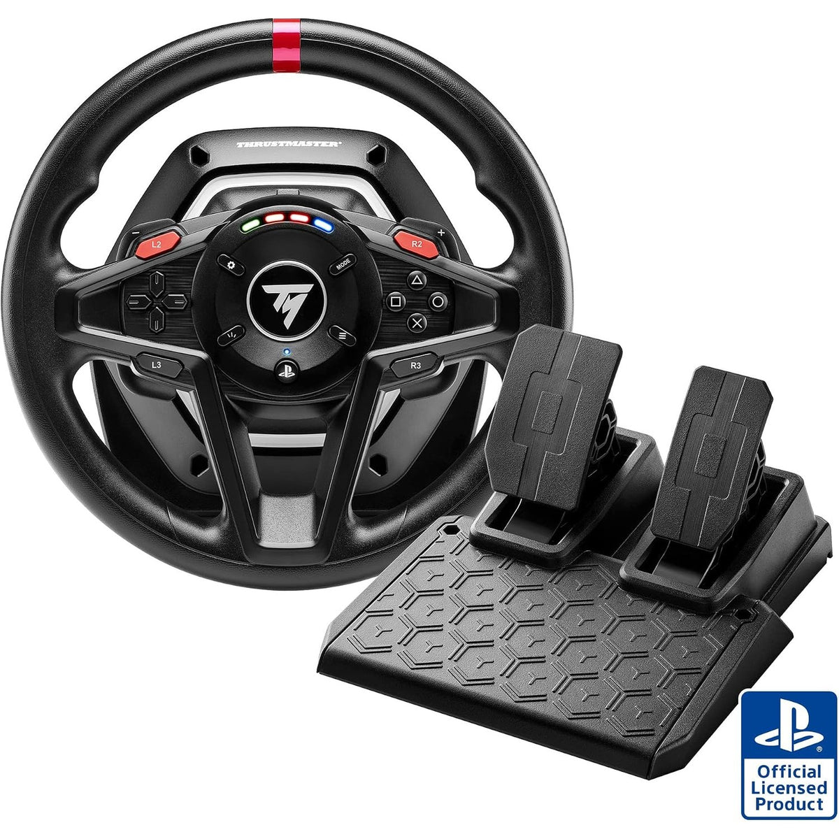 295041 - THRUSTMASTER T128 - Set rrotash dhe pedalesh garash me performancë të lartë me reagim force për PC, PS4, PS5 dhe PS5 Pro