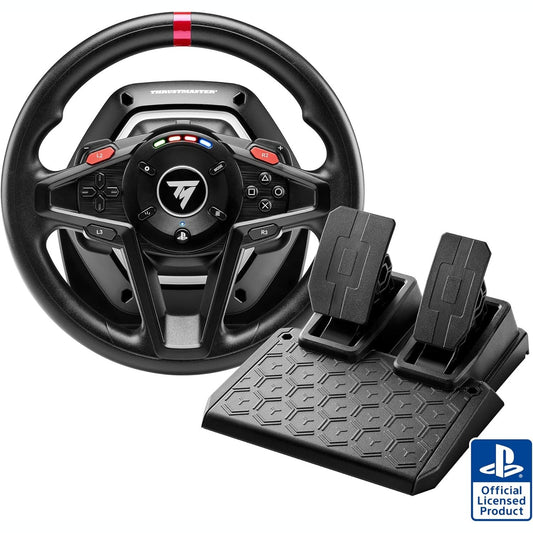 188646 - THRUSTMASTER T128 - Set rrotash dhe pedalesh të performancës së lartë me reagim force për PC, PS4, PS5 dhe PS5 Pro