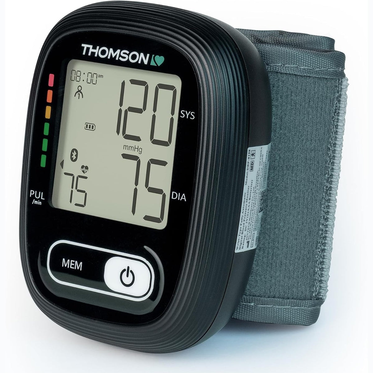 300539 - THOMSON Monitor tensioni i gjakut Cardio W10, Funksion zëri frëngjisht/spanjisht, Matje automatike, 2 përdorues, 300 matje, Kompakt me çantë mbajtëse