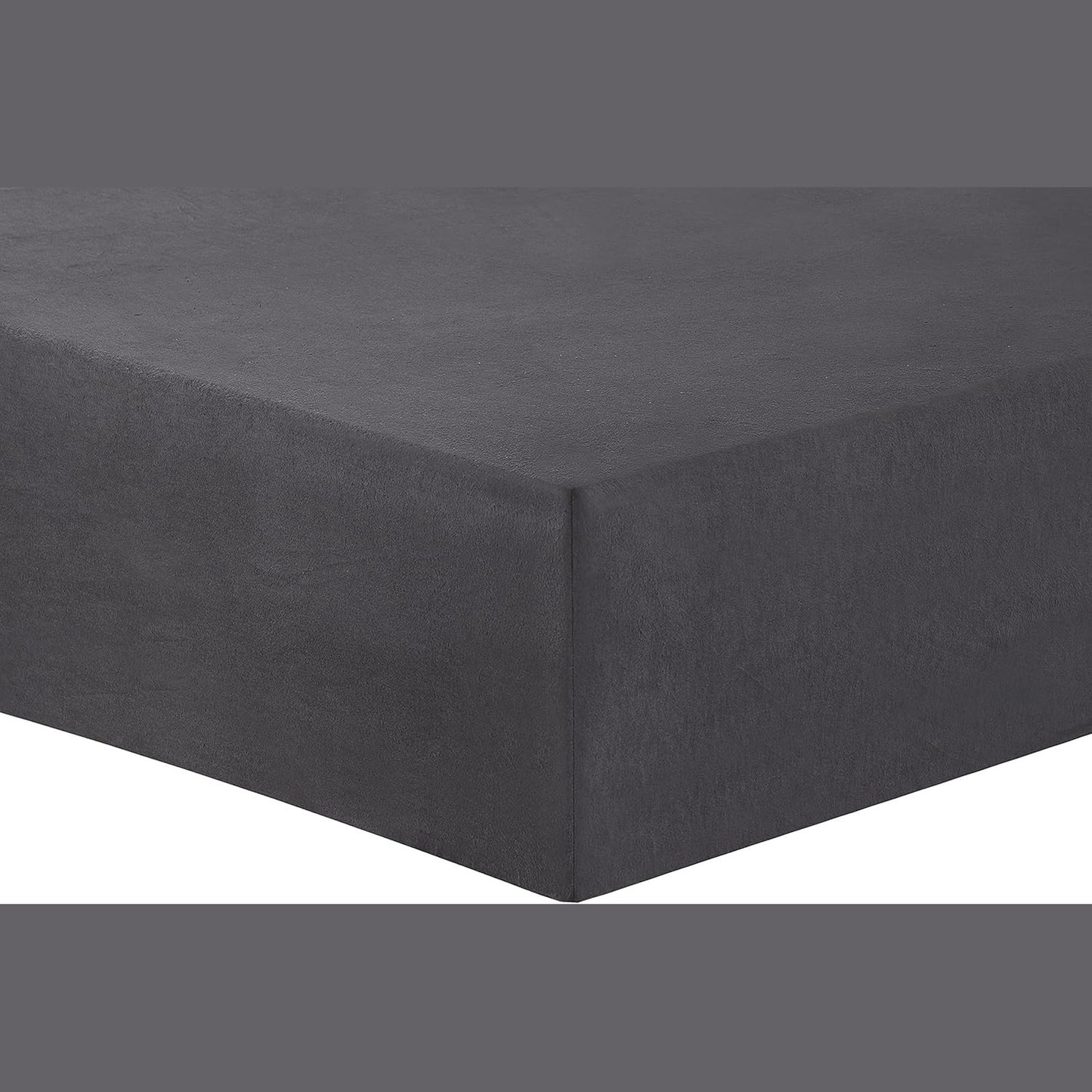 168408 - VISION - Çarçaf i Montuar në Flanelë, 160 x 200 cm, me Elasticitet 30 cm, Material 100% Pambuk