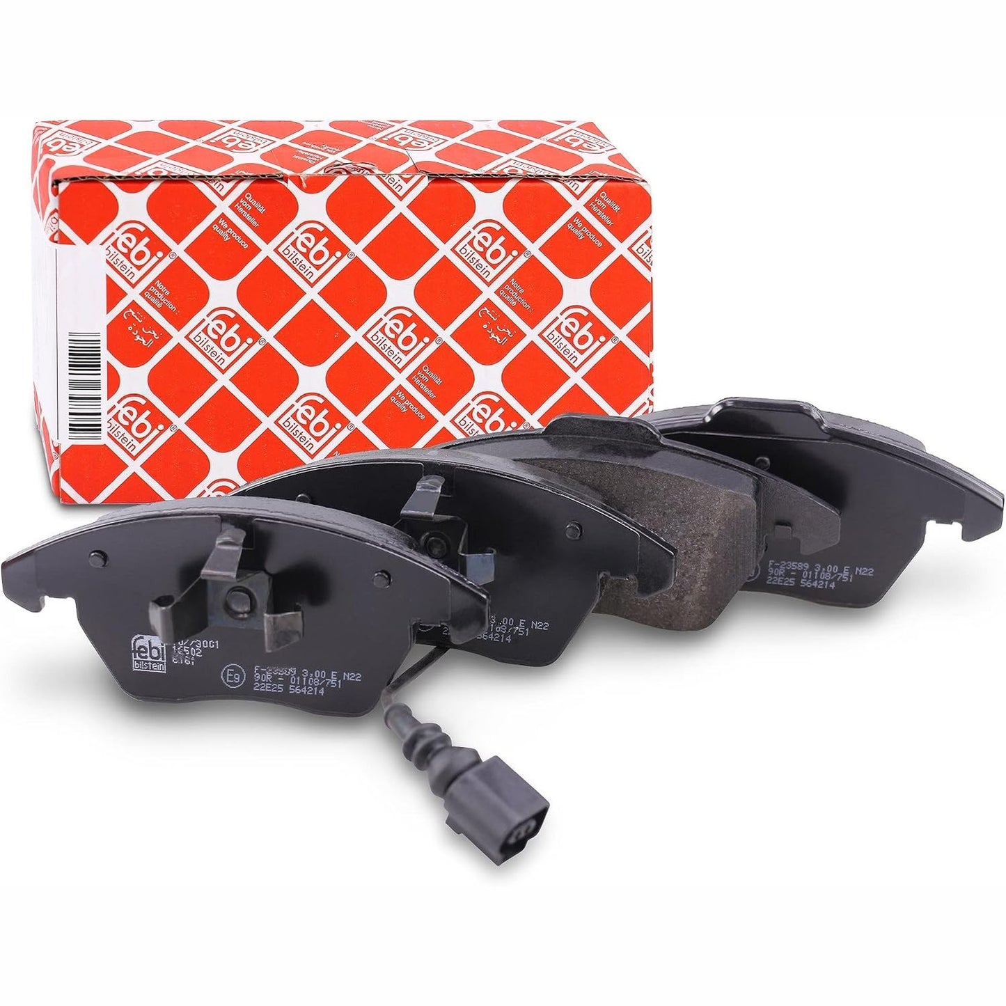 322451 - FEBI BILSTEIN Set pllakash frenash 16502, 1 copë