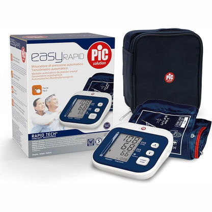 271289 - PIC SOLUTION Monitor i tensionit të gjakut Easyrapid - i bardhë dhe blu