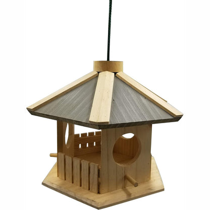 218742 - DEHNER Ushqyes për Zogj të Egër Natura Premium Dakota - Dimensionet: 30 x 26 x 22 cm - Material: Dru Pishë i Çertifikuar nga FSC