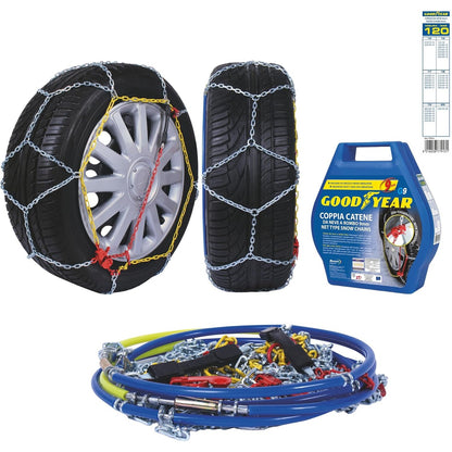 292978 - GOODYEAR 77913 ZINXHIRË DËBORE 9 MM, MADHËSIA 120