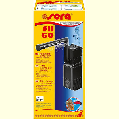 261734 - sera fil 60 Filtri i Brendshëm i Akuariumit, Filtër modular me media filtri, 1 copë
