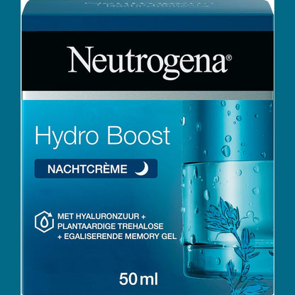 275486 - NEUTROGENA Krem nate Hydro Boost, krem hidratues për fytyrën, për të gjitha llojet e lëkurës, pa vaj, 50 ml