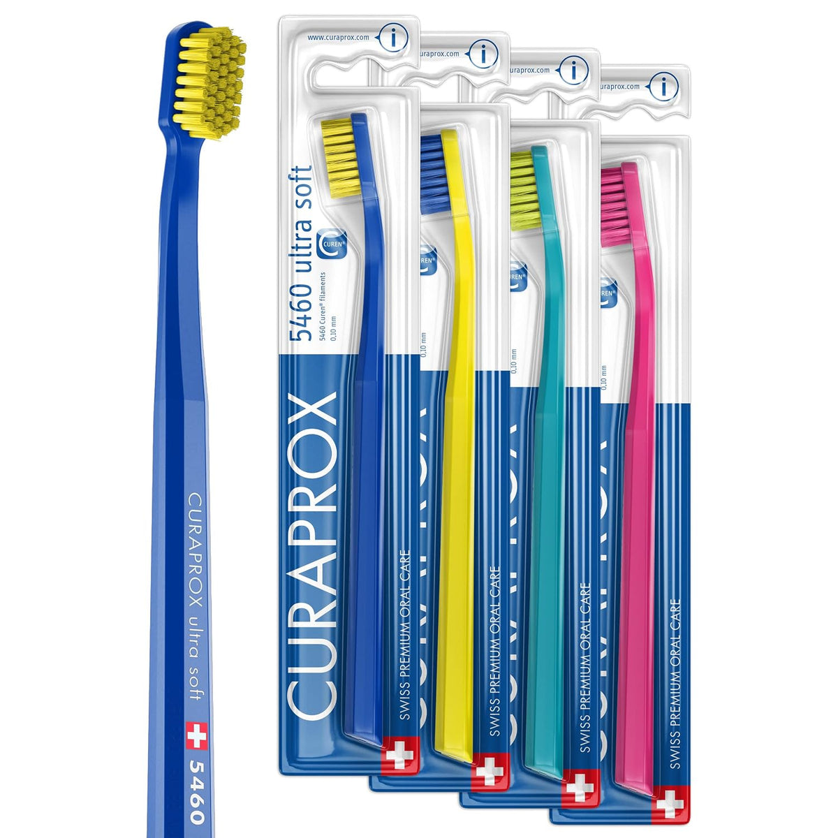 298181 - CURAPROX Furçë dhëmbësh CS5460 Ultra e butë, pako me 4 copë