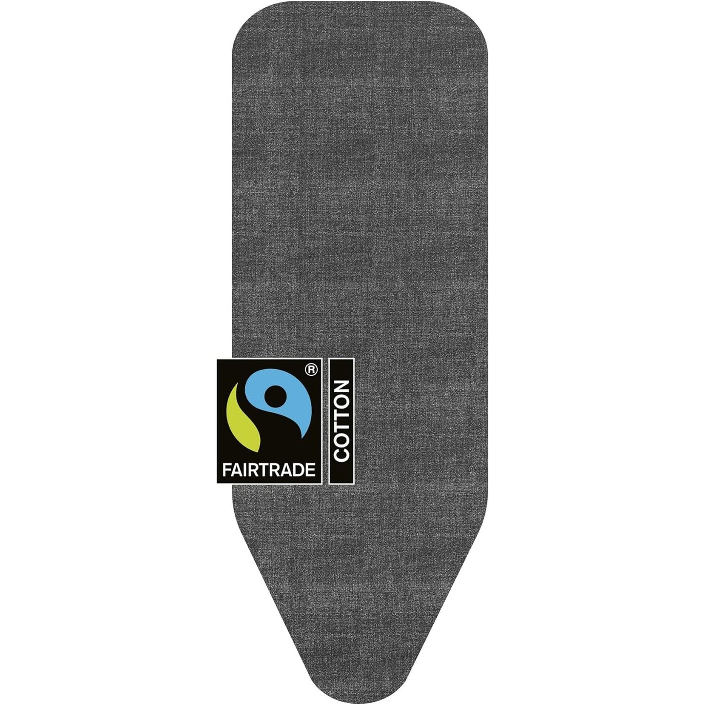 261405 - BRABANTIA Mbulesë për Tavolinë Hekurosjeje C 124x45 cm – Xhinse e Zezë, 100% pambuk me mbushje shkume 8 mm, e qëndrueshme, e larëshme dhe e lehtë për t’u montuar