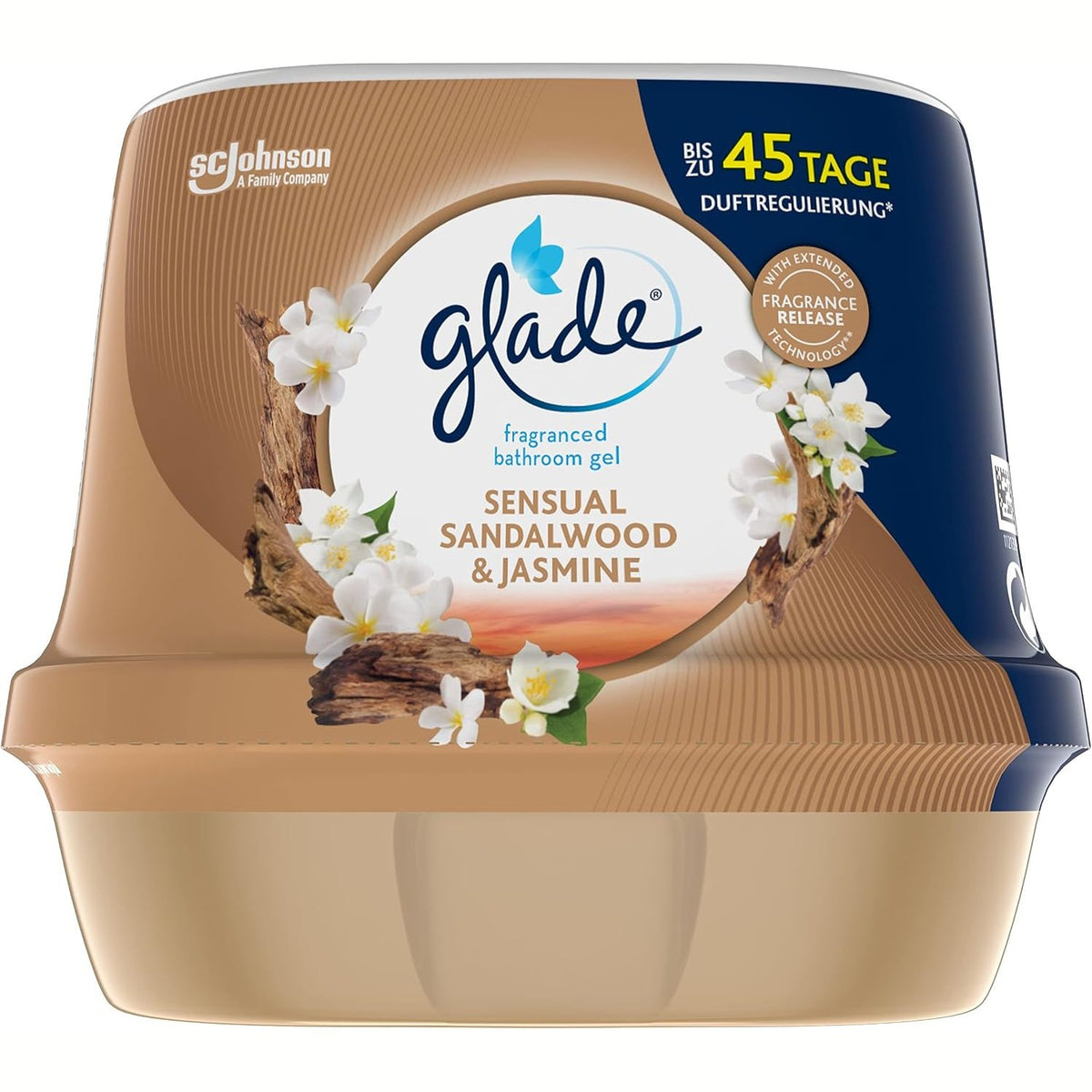 303180 - GLADE Xhel Aromatik për Banjo, Qershi dhe Bozhure, Pako me 8 copë (8 x 180g)