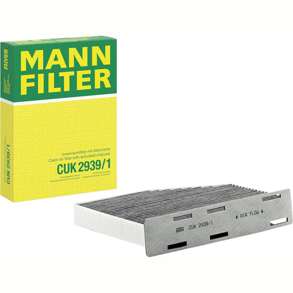 314764 - MANN-FILTER Filtër ajri kabine CUK 2939/1, me karbon të aktivizuar
