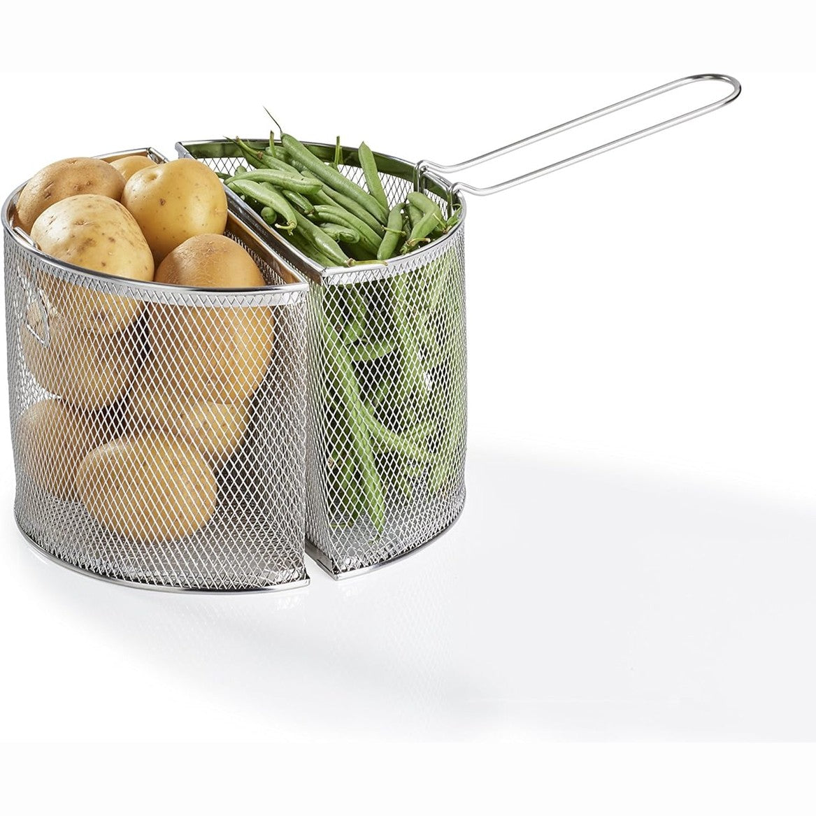 221720 - BARAZZONI Shportë e dyfishtë për tenxhere spageti, çelik inox, Ø22cm