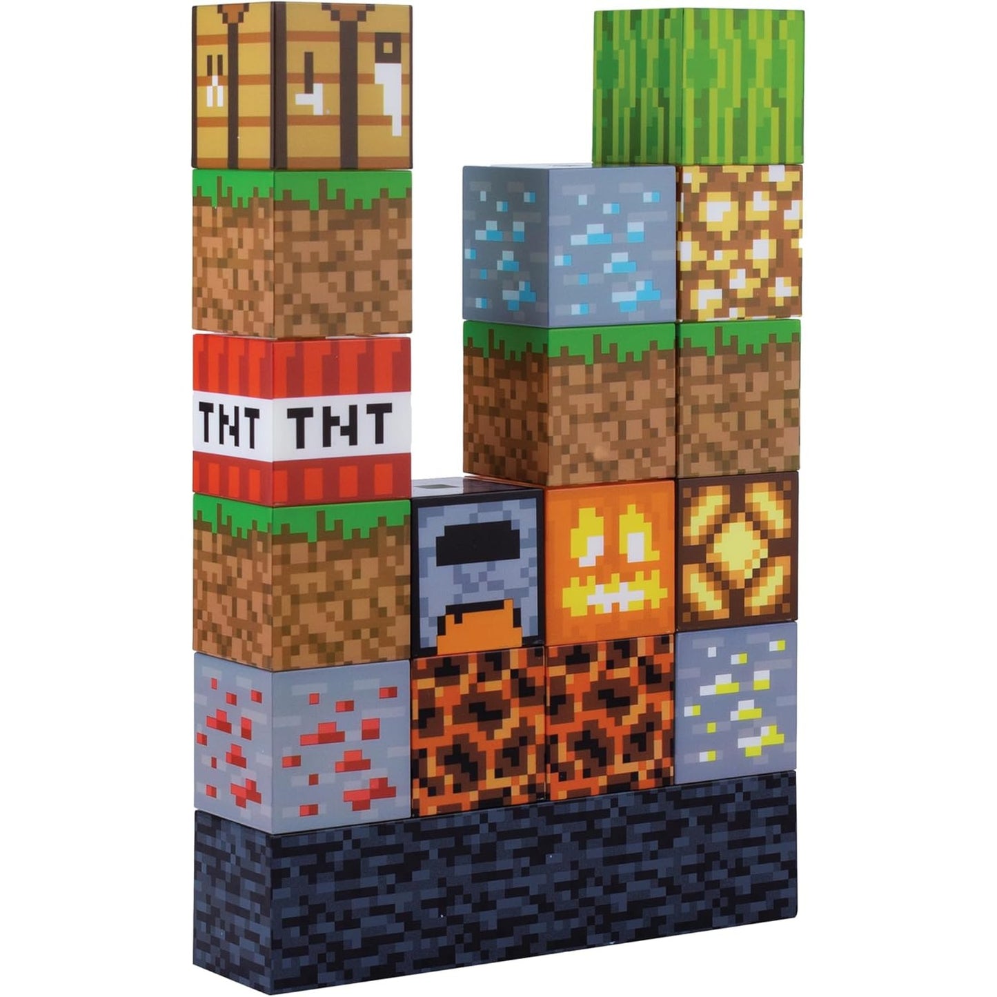 213359 - Llambë Blloqesh Minecraft, 16 Blloqe Drite të Lëvizshme