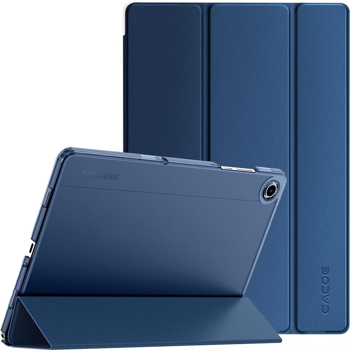 296478 - GIOTTO Mbështjellëse për Samsung Galaxy Tab A11+ Plus 11 inç 2025/A9+ Plus 2023, blu e errët
