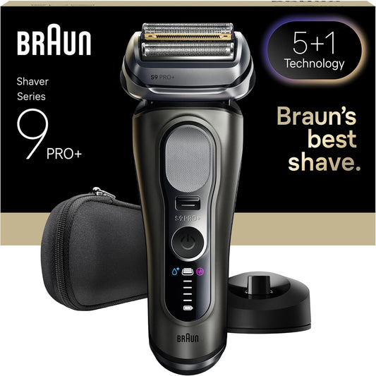 297834 - Makinë rroje për meshkuj Braun Series 9 PRO+, 5+1 tehe ultra të holla, 60 minuta jetë baterie, grafit